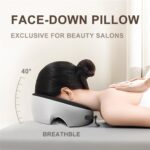 Face Down Recovery Pillow with Adjustable Strap, Prone Sleeping Headrest with Removable Cover for Post Surgery Support - Image 2