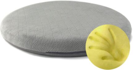 Memory Foam Seat Cushion Anti-Slip Soft Round Stool Cushion Chair Pad 13 Inch