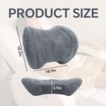 Lumbar Support Pillow for Recliner, Memory Foam Back Pillow for Chair with Washable Cover - Image 2