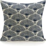 Home Classic  Seamless Pattern Geometric Decorative Square ThrowCushion Thanksgiving Decor Farmhouse Outdoor Cushion for Home Sofa Couch 18"x18"
